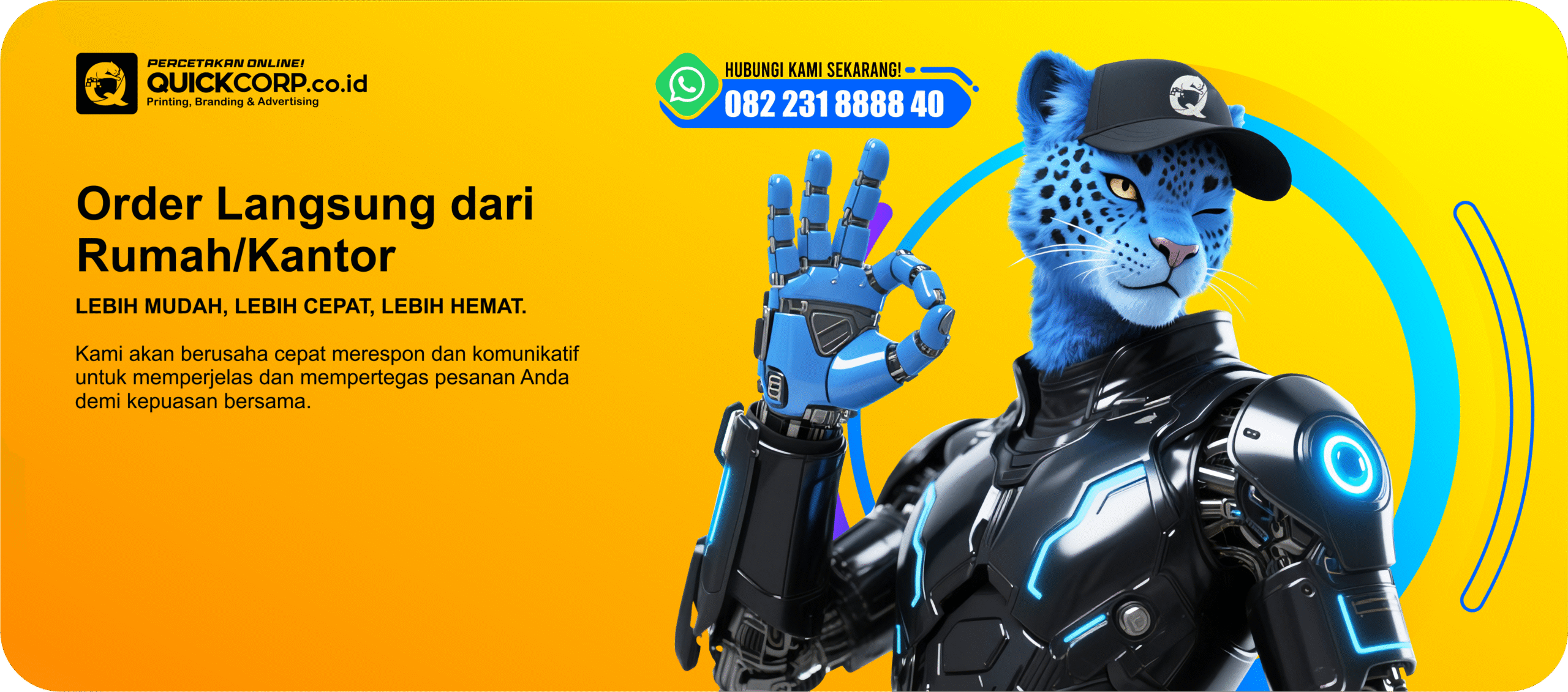 Order Langsung dari Rumah/Kantor